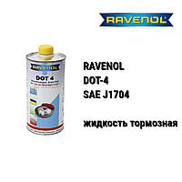 Тормозная жидкость DOT 4 RAVENOL