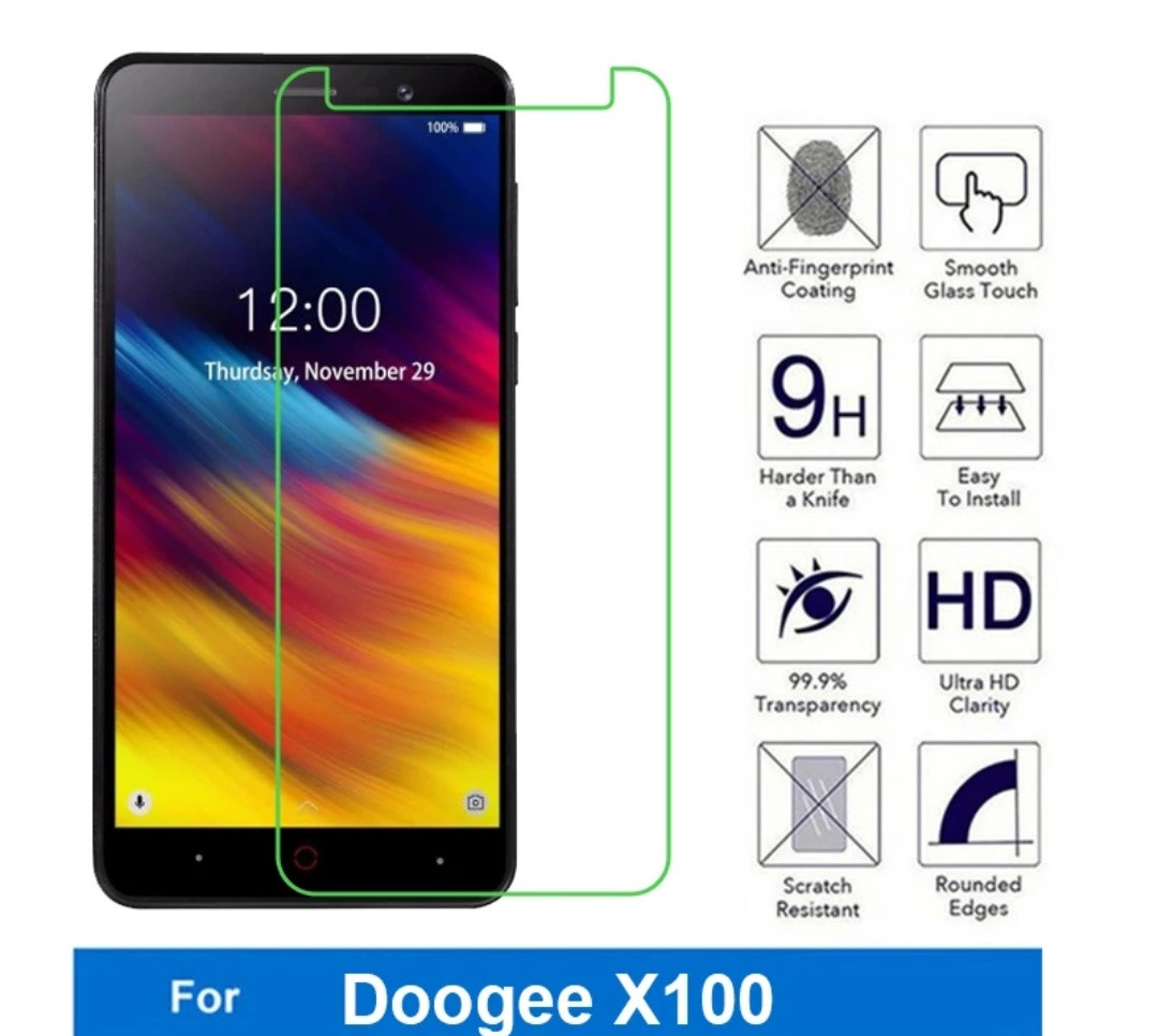 Загартоване скло для Doogee X100