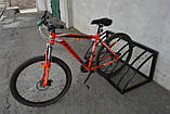 Велопарковка КРОС. Велосипедна парковка. Стійка для велосипеда, фото 3