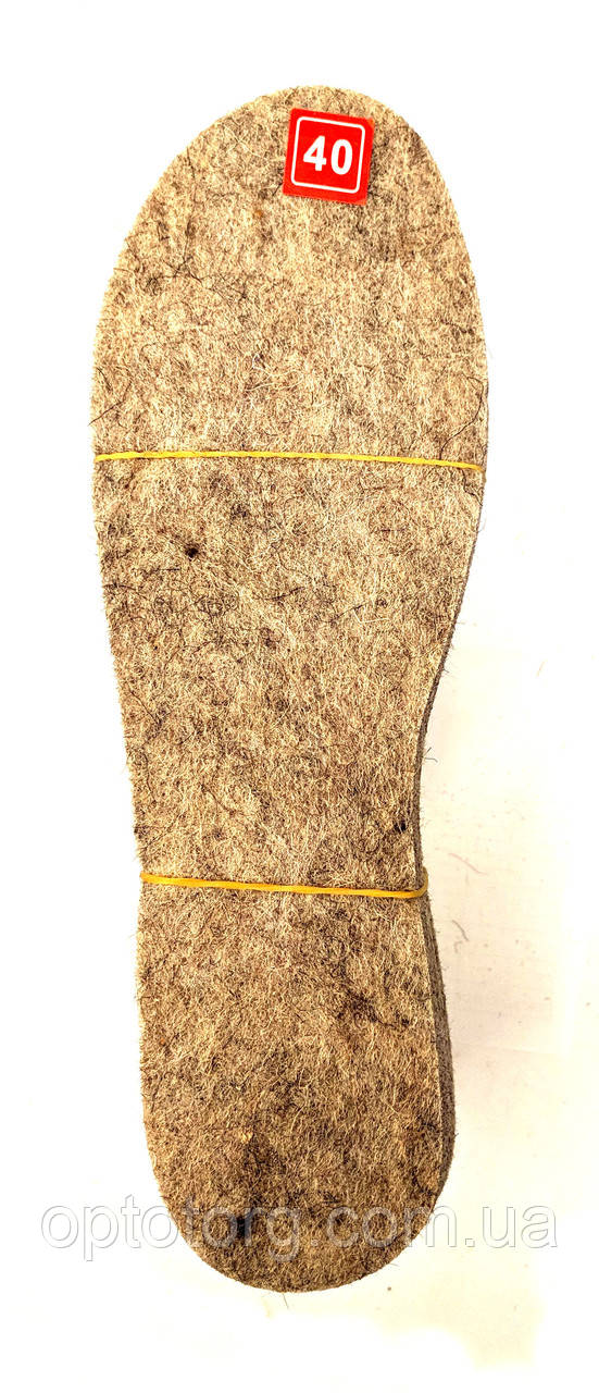 Устілка зимова повсть 37-46 повномірна Україна