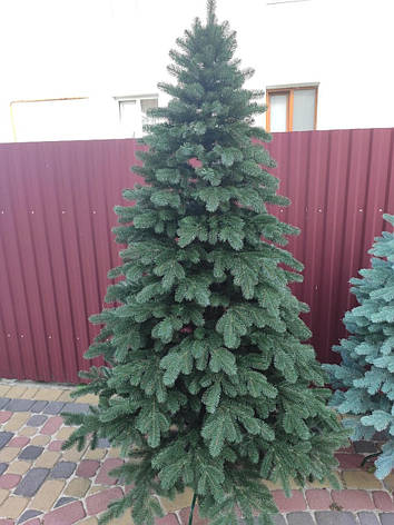 Елітна зелена 1.50 м. лита ялинка штучна, фото 1