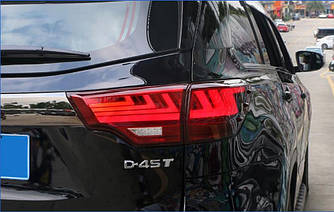 Ліхтарі Toyota Highlander 50 тюнінг Led оптика