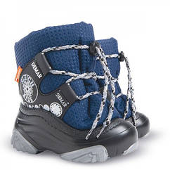 Зимові дутики Demar Snow ride 4016b сині р.26-29