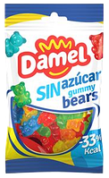 Желейные конфеты Damel Sin Azucar Bears мишки, 90г 18шт/ящ