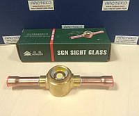 Смотровое стекло с индикатором влажности фреона Hongsen HS-SGN 5/8 ODF под пайку