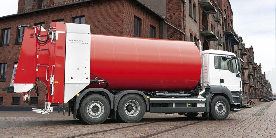 Сміттєвоз на шасі MAN TGS 26.320,FAUN Rotopress, фото 1