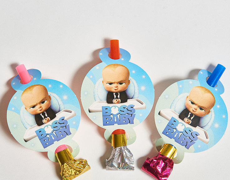 Язичок гусок святковий дитячий " Бос молокосос" (The Boss Baby ) ", фото 1