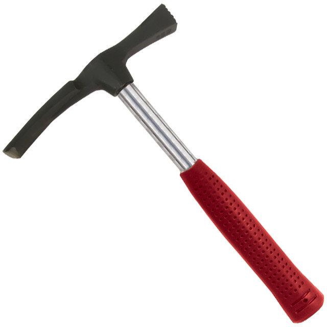 Молоток каменяра 600г, металева ручка INTERTOOL HT-0225