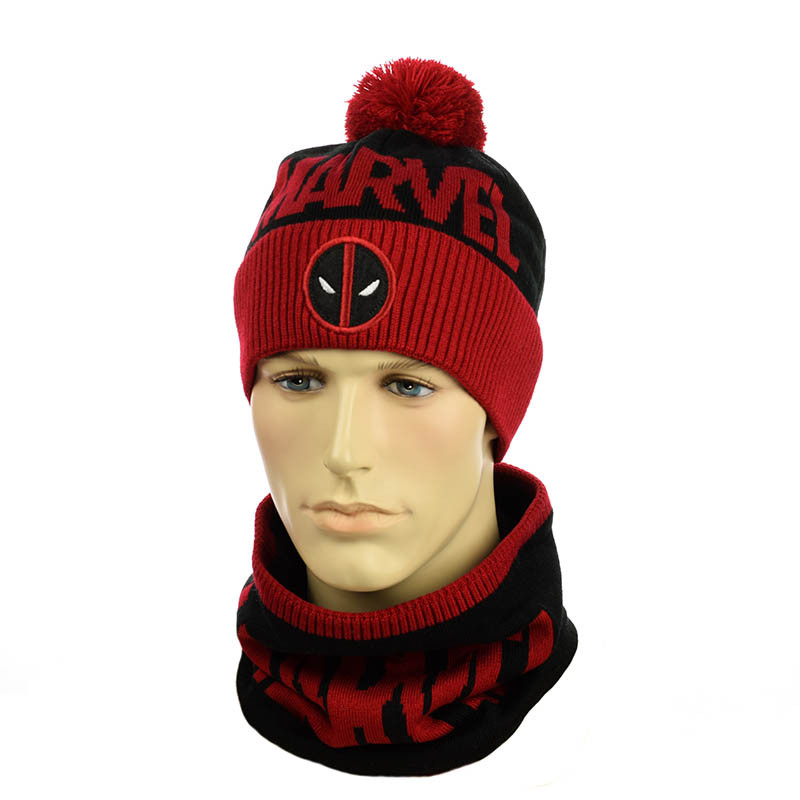 Молодіжний набір Шапка та снуд "Dead Pool"