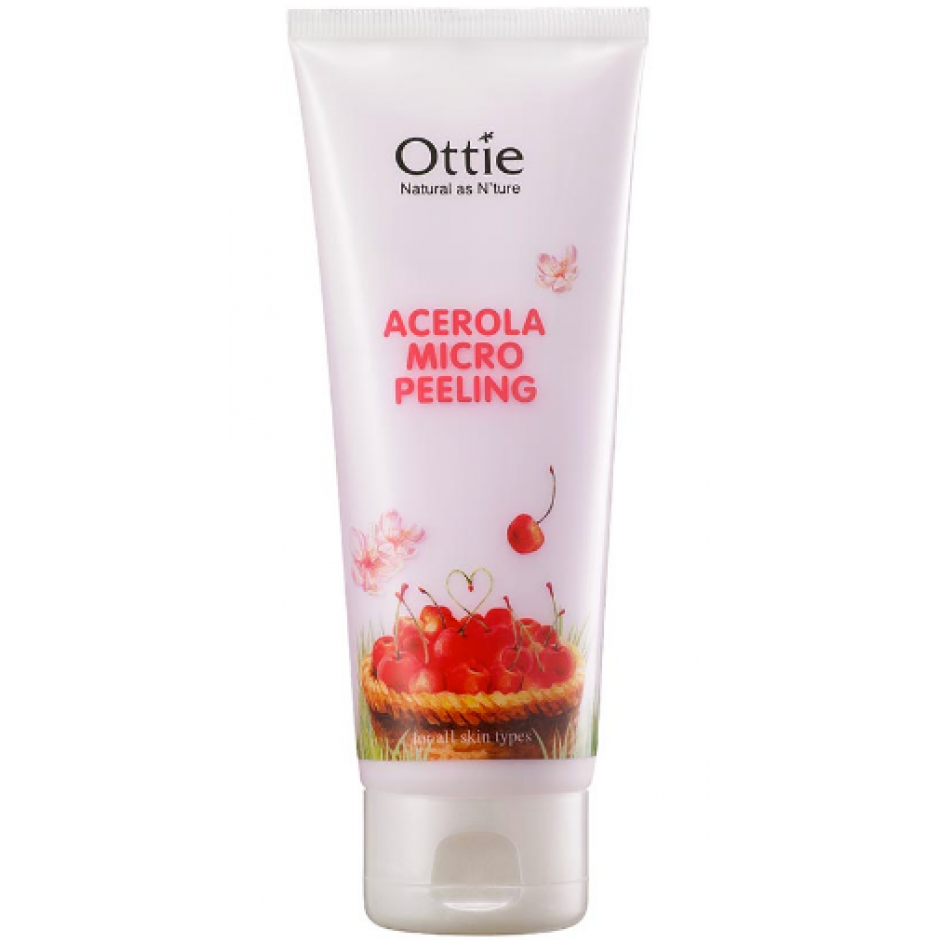 Пілінг-скатка з екстрактом вишні Ottie Acerola Micro Peeling 150 мл, фото 1