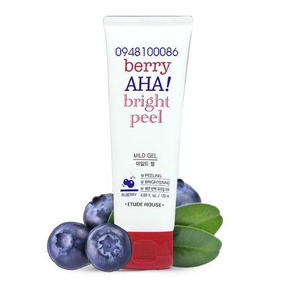 М'який відлущувальний пілінг-гель Etude House Berry AHA Bright Peel Mild Gel 120 мл