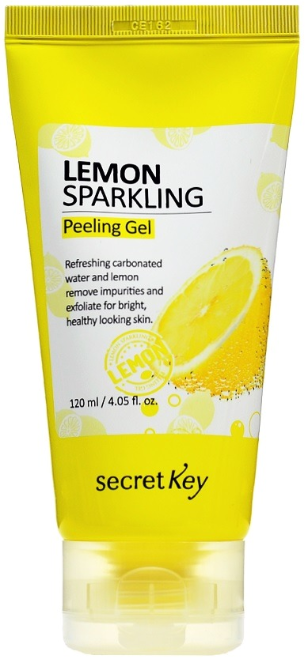 Пілінг-гель для обличчя з кислотами Secret Key Lemon Sparkling Peeling Gel 120 мл
