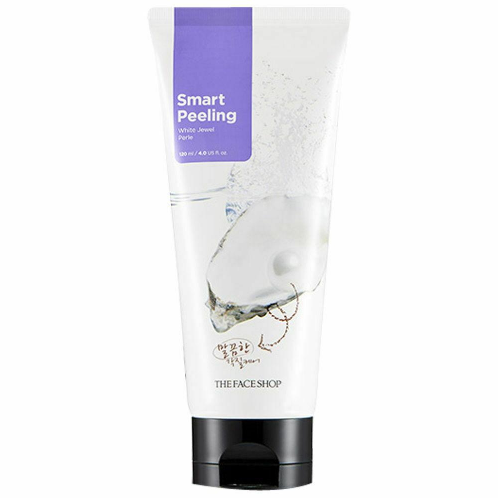 Освітлювальний пілінг-скатка з перлинною пудрою The Face Shop Smart Peeling White Jewel 120 мл