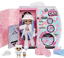 Лялька ОМГ Snowlicious ЛОЛ Сніговий Ангел (OMG Winter Disco Fashion Snowlicious sister Snow Angel LOL Surprise)