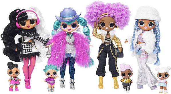 Snowlicious OMG Winter Disco Fashion Snowlicious sister Snow Angel LOL Surprise