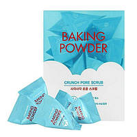 Скраб для обличчя в трикутнику Etude House Crunch Pore Scrub Baking powder 7 г х 24 шт.