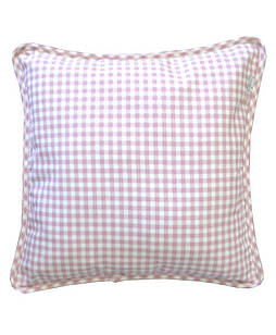 Декоративна наволочка Bella Рожева клітинка