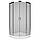 Душова кабіна з піддоном 90х90 см Kolo Rekord PKPG90222003 профіль хром скло прозоре, фото 4