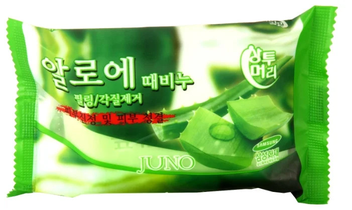 Мило з легким пілінг-ефектом Juno Peeling Soap Juno Peeling Soap Aloe 150 г