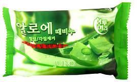 Мило з легким пілінг-ефектом Juno Peeling Soap Juno Peeling Soap Aloe 150 г