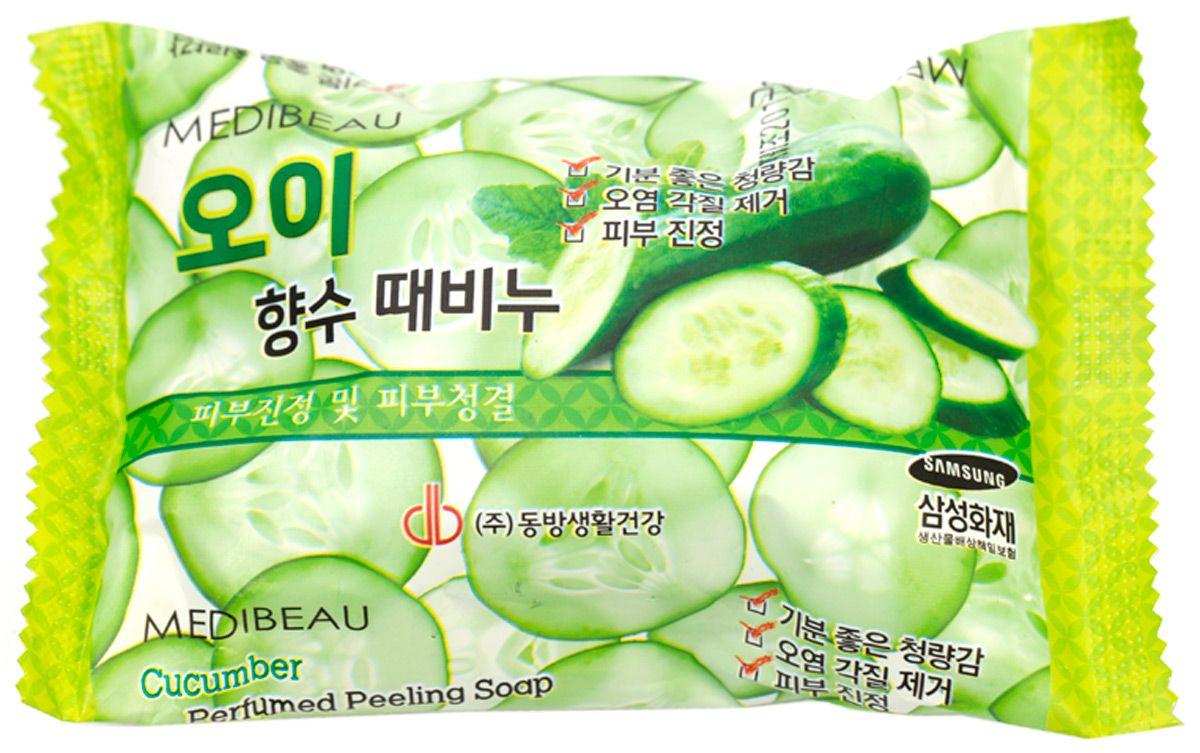 Мило з легким пілінг-ефектом Juno Peeling Soap Juno Perfume Peeling Soap Cucumber 150 г