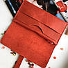 Гаманець гаманець, портмоне "HER" ручної роботи, натуральна шкіра+гравіювання, фото 3