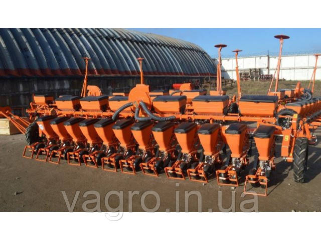 Універсальна сівалка точного висіву Весна 12 (VESNA 12) + система контролю висіву Helios 02