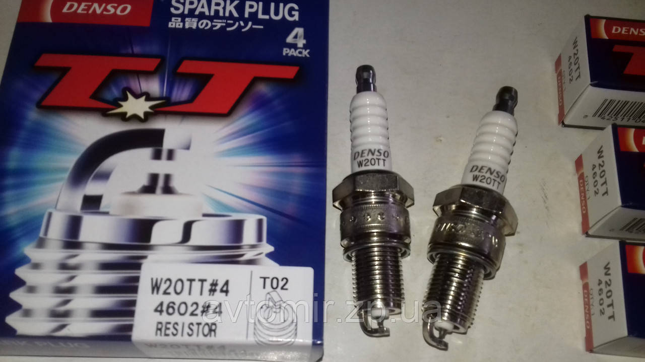 Свічки запалювання DENSO W20TT Ланос,Lanos,Sens, Сенс