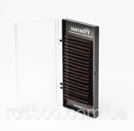 Вії INFINITY Dark Chocolate (гіркий шоколад) СС 0.07 (10 мм), фото 2