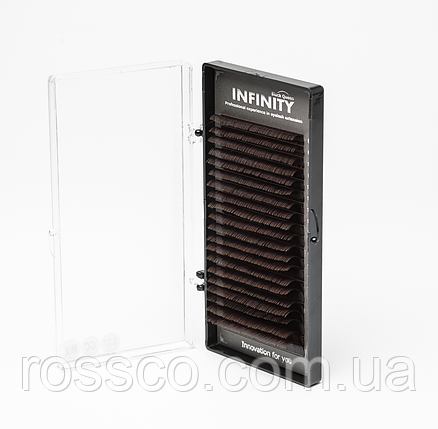 Вії INFINITY Dark Chocolate (гіркий шоколад) СС 0.07 (11 мм), фото 2