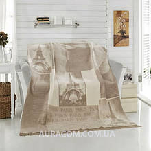 Турецький, бавовняний плед. Париж, 200 х 240 см, Sarar