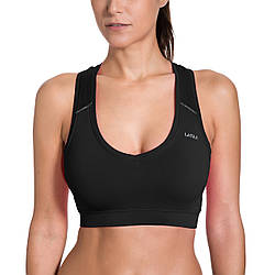 Спортивний топік топ-ліф для фітнесу чорний LAISLA No40 Спортивні топи топи XS