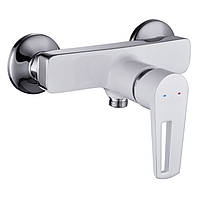 Кран у душ одновентильний IMPRESE BRECLAV 15245W білий латунь без душового набору 111897