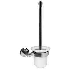 Йоржик для унітазу настінний IMPRESE HRANICE округлий скляний хром 150100