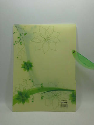 Канц Centrum Папка А4 бік.затискач. "Flower Story" кол. асорт. 84135, фото 3