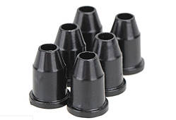 Гільзи для Бриджа фіксованого струнотримача hard tail hardtail ЧОРНІ для гітари електрогітари