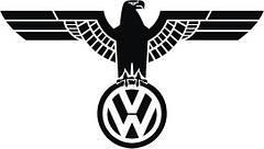Вінілова наклейка Volkswagen (20х10см)