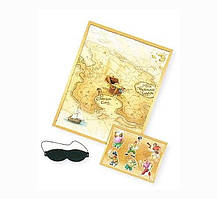 Піратський ігровий набір із картою-банером для проведення свята