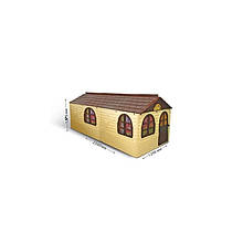 DOLONI-TOYS "Будинок зі шторками" 02550/22,будиночок,будинок