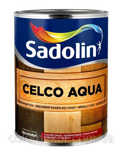 Акриловый матовый лак Sadolin CELCO AQUA (Селко Аква) 1л - фото 1 - id-p118761519