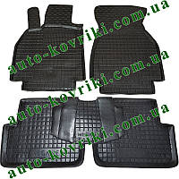 Резиновые коврики в салон Renault Megane ll 2002-2008 (Avto-Gumm)