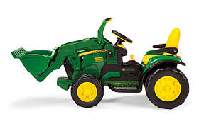 Дитячий електромобіль Екскаватор John Deere Ground Loader Peg Perego