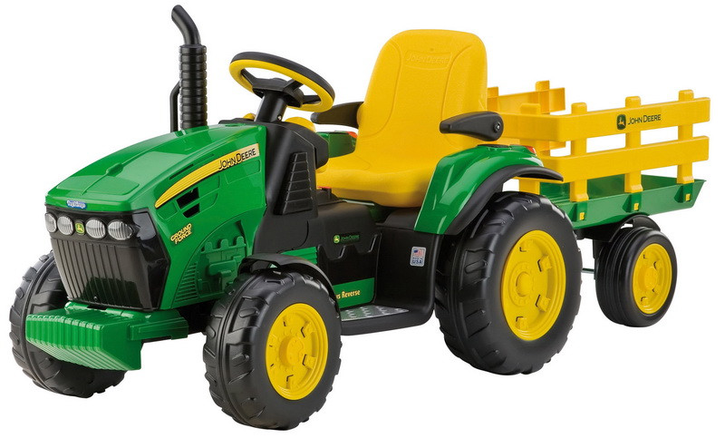 Дитячий електромобіль Трактор John Deere Ground Force Peg Perego