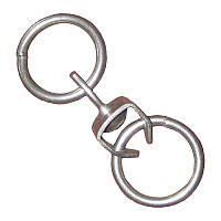 Коловорот вертушка оцинкований 4×20