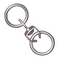 Коловорот вертушка оцинкований 5×30