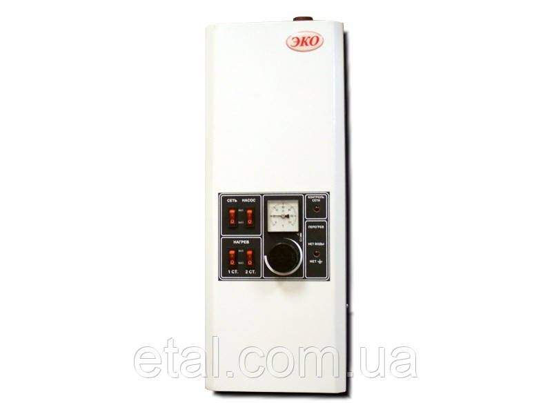 Котел електричний опалювальний ЕКО 12 кВт 380В компакт (ЕКО-3-Н-К 12/6-380)