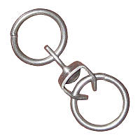 Коловорот вертушка оцинкований 6 × 35