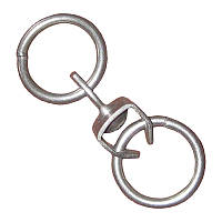 Коловорот вертушка оцинкований 8×43