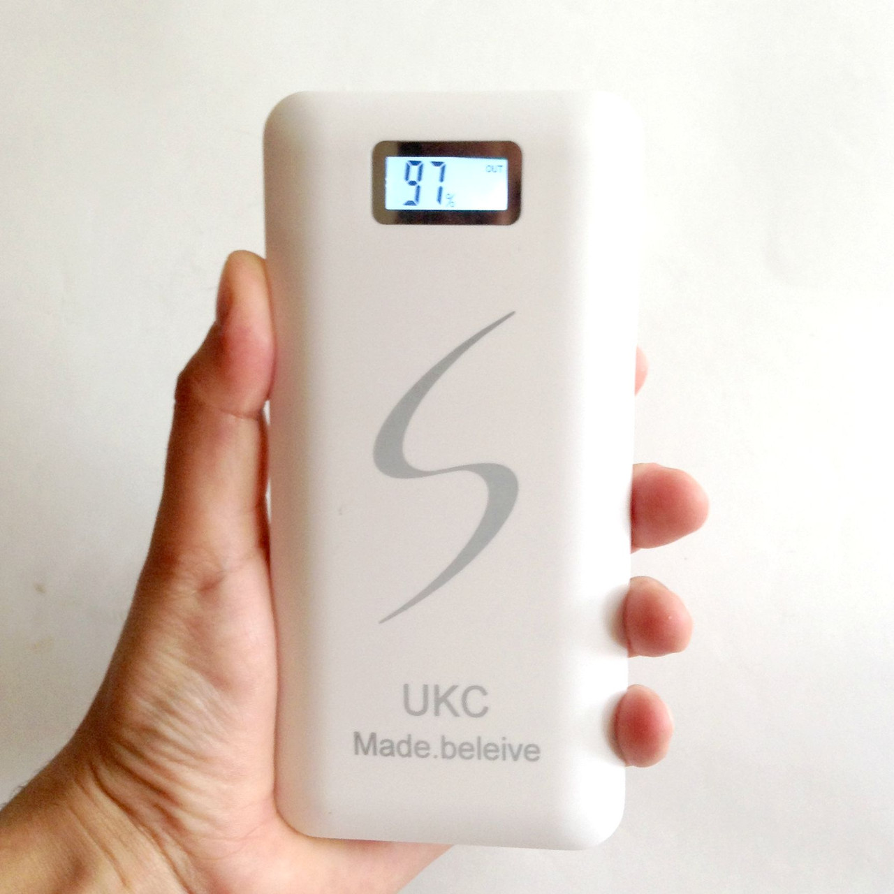 Портативний зарядний пристрій 30000mAh з LCD, фото 1