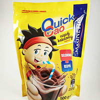 Какао детский растворимый Quick Cao, 500г, быстрорастворимый шоколадный напиток